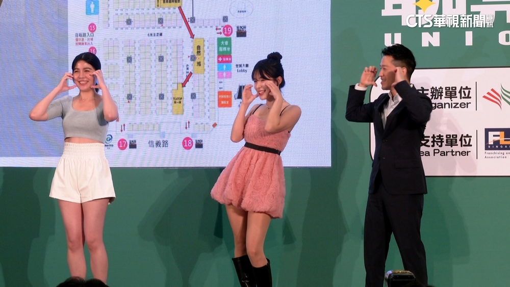 李多慧再合體政壇　教戴湘儀.何志偉跳應援舞