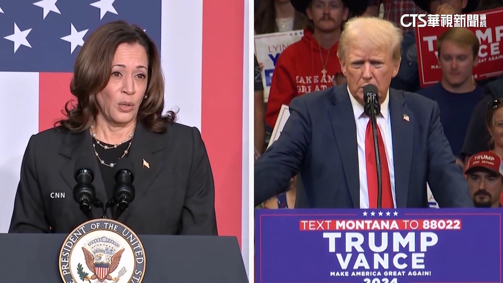 賀錦麗最新民調勝川普　創單場募8.6億台幣最高紀錄