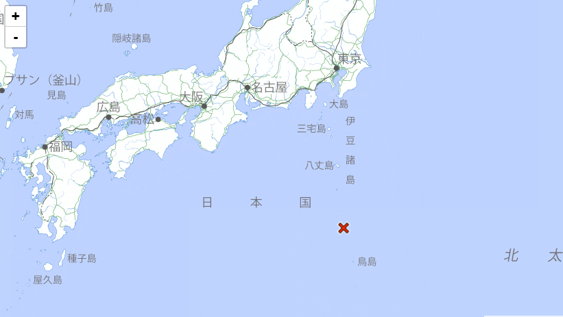 日本伊豆群島附近發生規模5.9地震　3地區觀測到海嘯