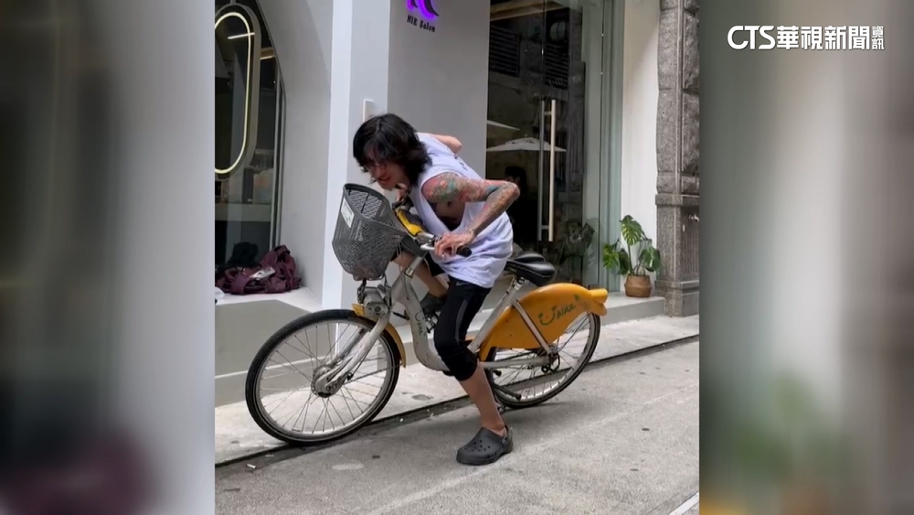 打賭「騎Ubike」新北到台中　髮型師騎17小時挑戰成功