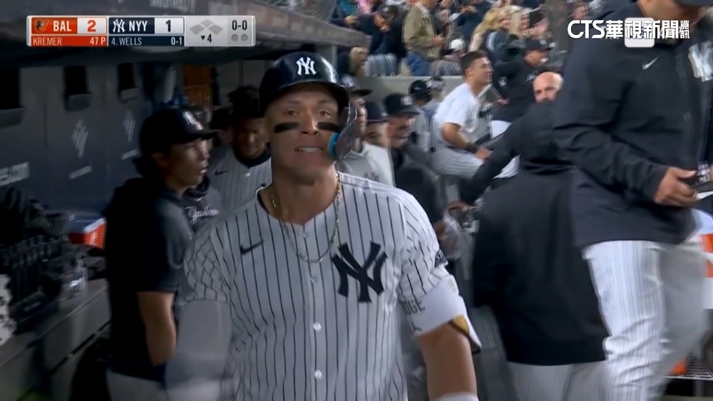 Judge敲56轟！　洋基3：5輸金鶯.分區封王再等等