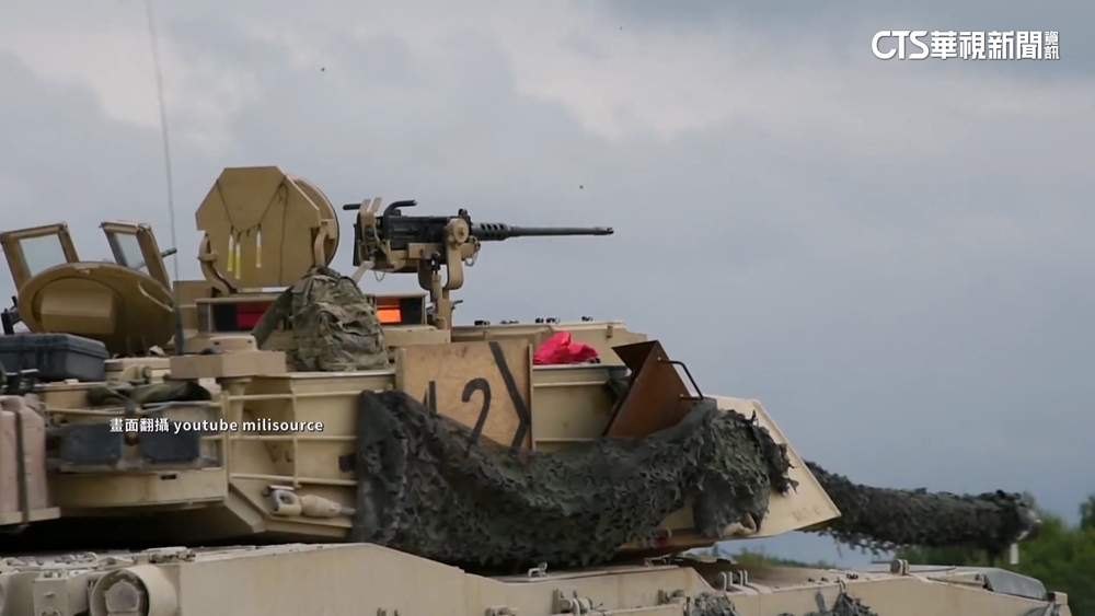 首批向美採購M1A2T戰車　在美經鐵路啟運年底來台