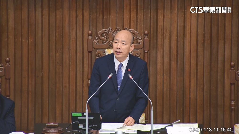 總預算卡關韓找朝野吃「和解飯」　藍白點頭出席