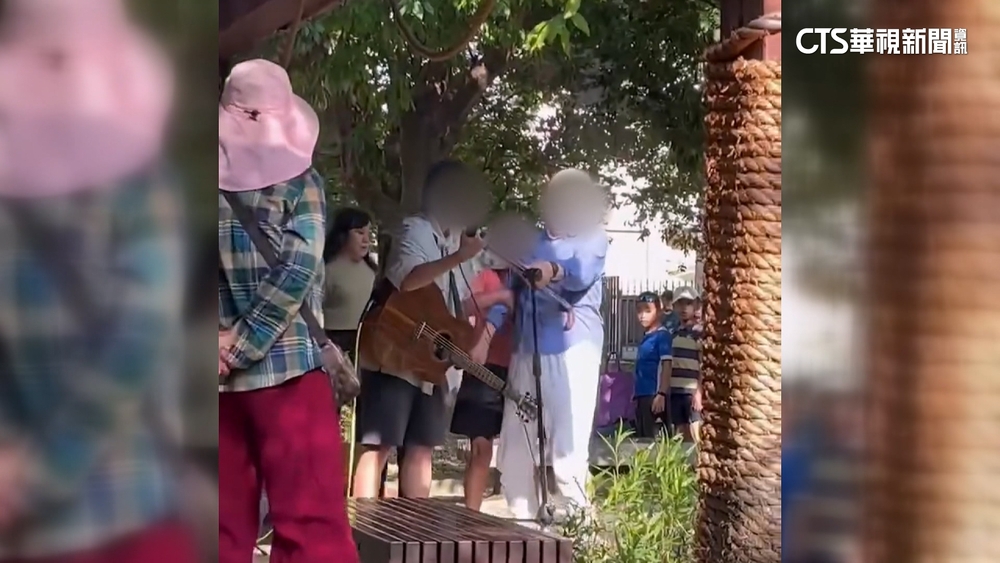 街頭藝人合法申請開唱　翁嫌吵亂入二度搶麥克風