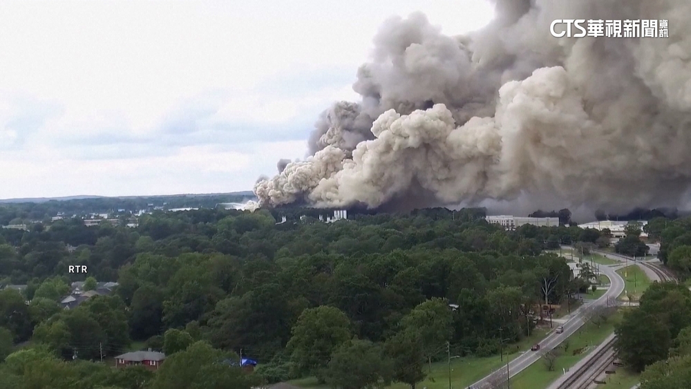 美喬治亞州化工廠火　幸無傷亡　州際公路一度封閉