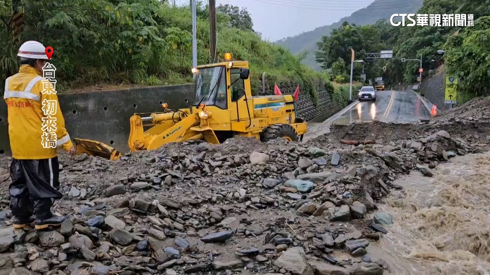 台東金針山雨不停　2天累積雨量逼近1500毫米