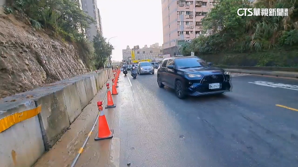 新豐街坍方基市府加強搶通　今交通恢復順暢