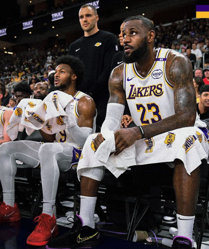 NBA》詹皇父子首同場！　湖人遭太陽逆轉吞下2連敗