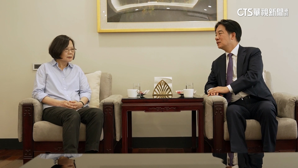 重回總統官邸　賴清德.蔡英文520後首同框