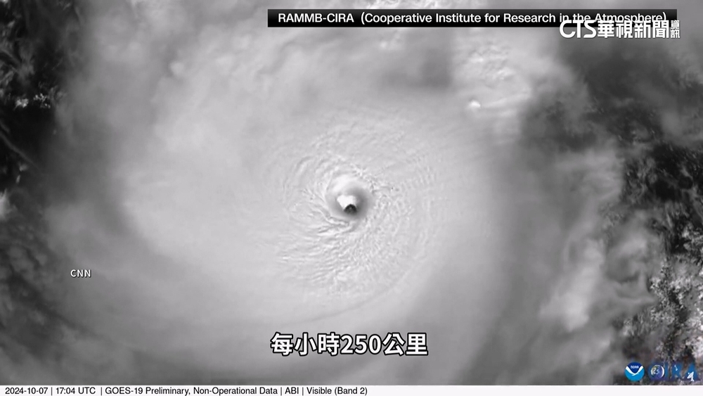 「怪物颶風」密爾頓直撲佛州　氣象專家鏡頭前驚泣