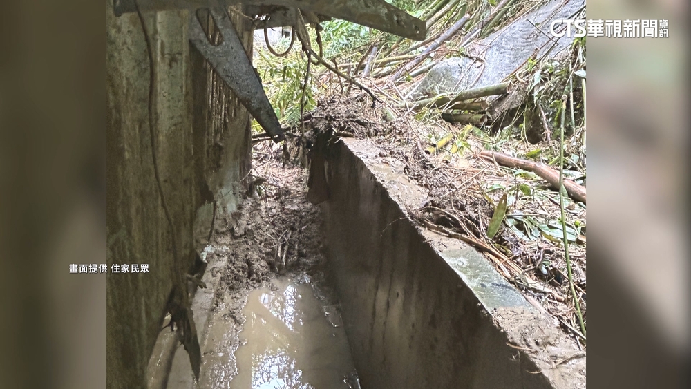 廢校擋水牆失靈致土石衝民宅　基市府：將招標拆除