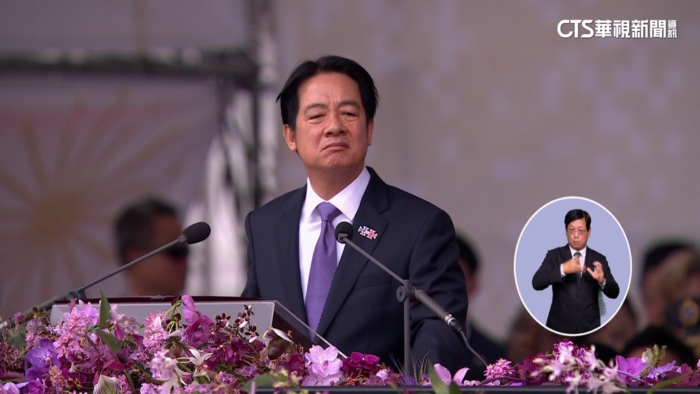 「中國無權代表台灣」　賴首次國慶文告提44次台灣