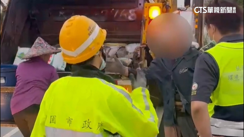 清潔員規勸垃圾分類遭痛毆！　環保局：絕對會提告