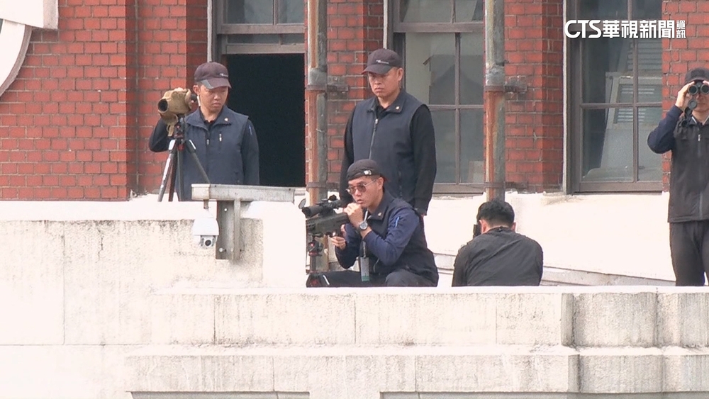 重兵佈署！　國慶維安高規格　「狙擊小組」至高點監控
