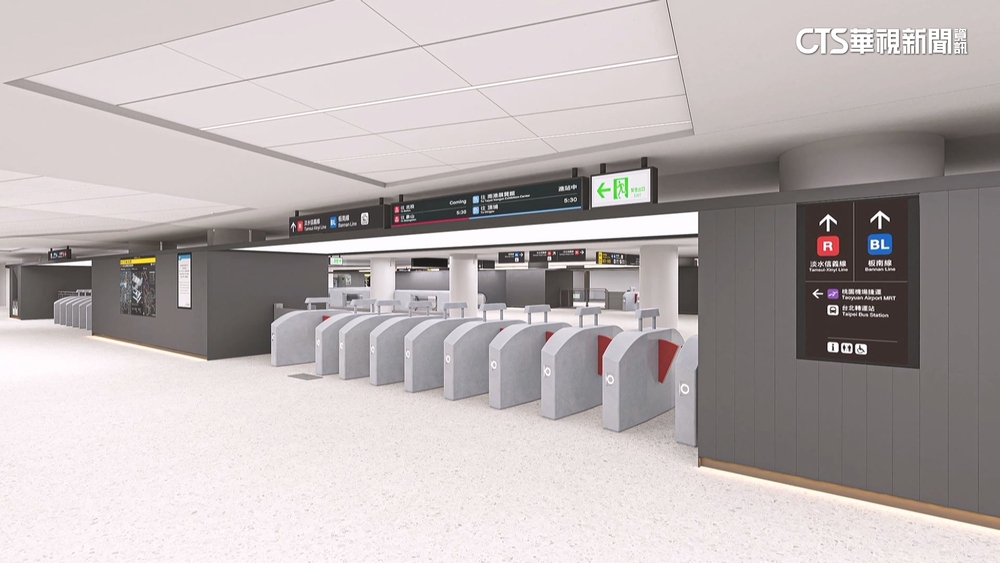 台北車站北捷紅線大改造！　B3穿堂11/1將封閉施工