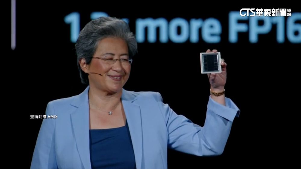 超微搶攻AI市場 新品曝光左攻輝達.右打英特爾