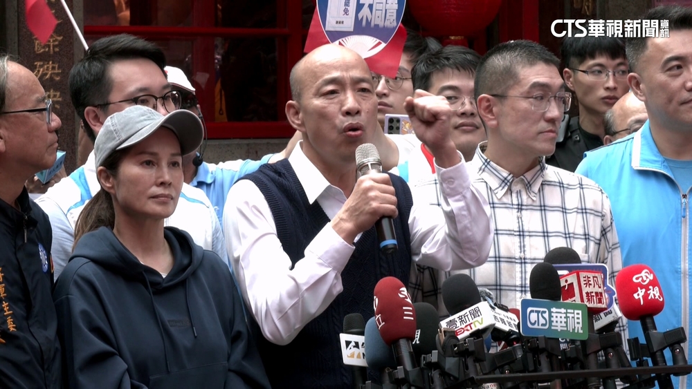 韓國瑜「固樑」爆金句　自嘲：他去選總統了嗎？