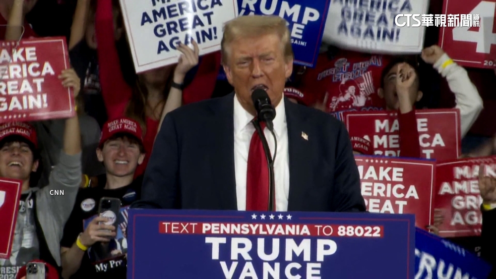 搖擺州民調緊咬 川普鎖定製造業.賀錦麗打科技牌