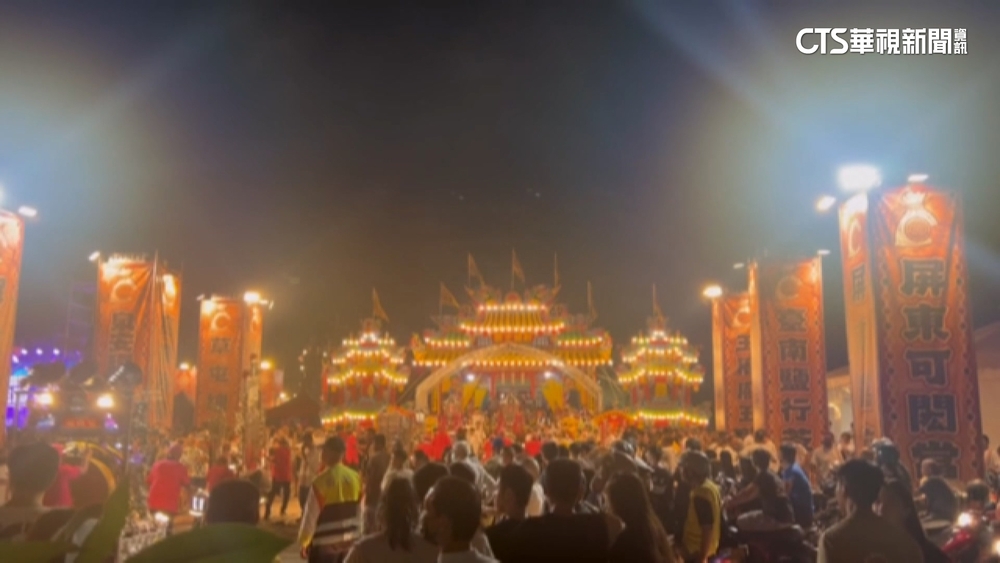 屏東夜不安寧　長治鄉工廠祝融火光照夜空