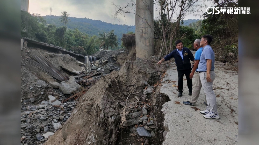 南迴鐵公路地基掏空露橋墩　台鐵：2週內修復