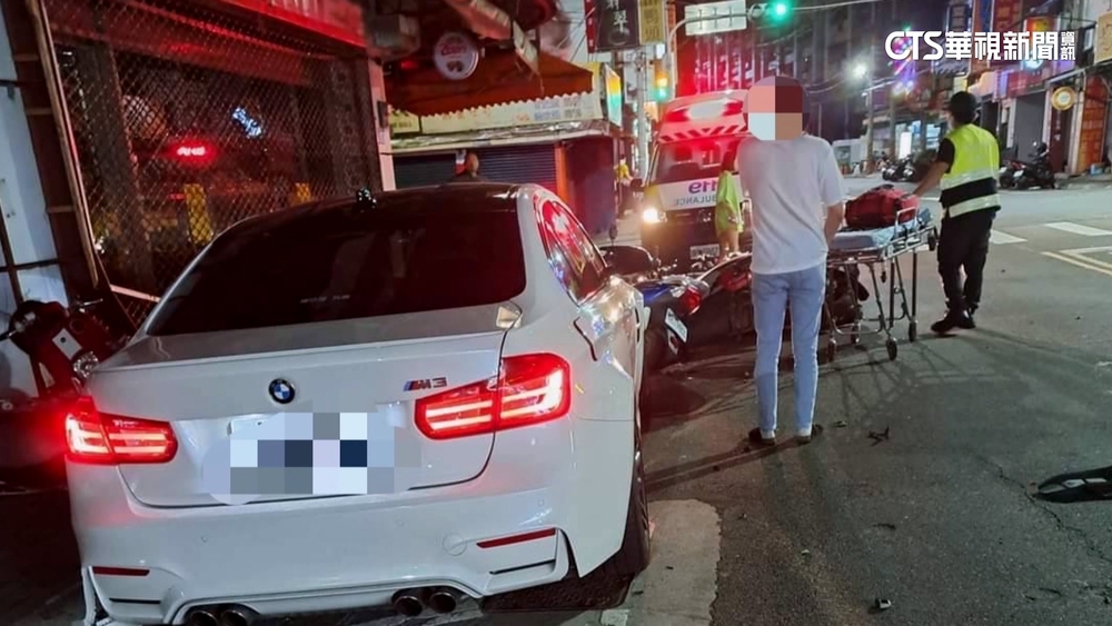 名車失控猛撞26部機車　男酒測值0.48酒駕送辦