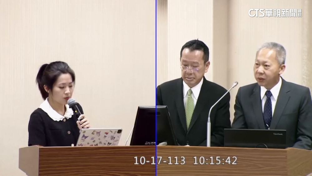 質詢中科院長「被上課」？　徐巧芯：誤會.對方沒聽懂問題