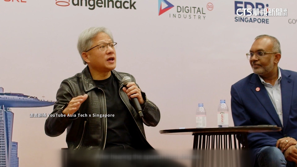 黃仁勳談「AI大腦」！　新加坡成輝達第3大市場取代中國