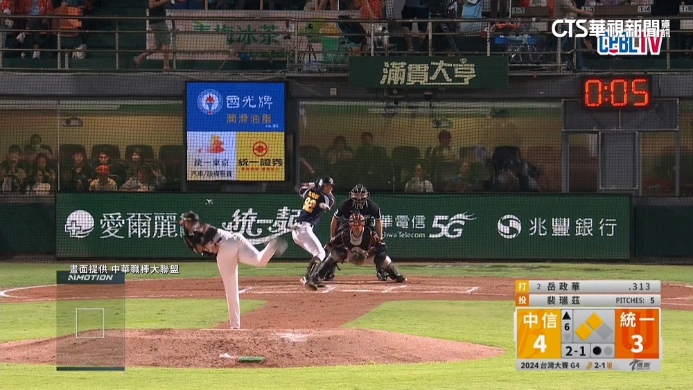 打擊拉鋸戰勝出　兄弟「台灣大賽」搶得第3勝聽牌