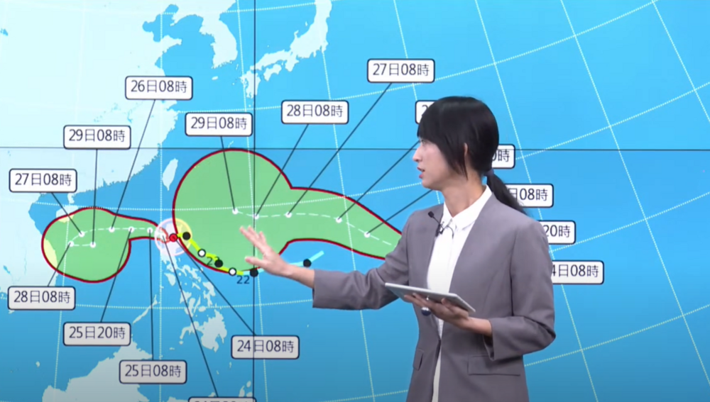 準颱風康芮會引發「雙颱互動」？　氣象署：潭美週末有往回走的趨勢