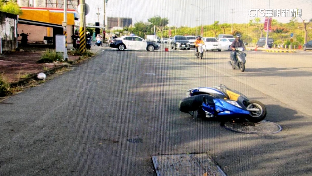 強風吹落電纜線　勾摔2機車騎士1人顱內出血