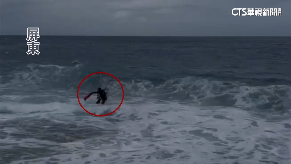 墾丁風浪漸強！　潛水業者不顧兩米浪高帶客下水遭批