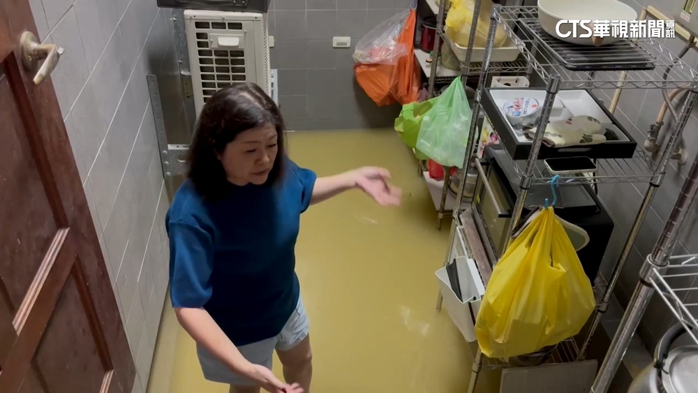 「潭美」外圍影響！基隆社區淹水慘　居民憂二次災害