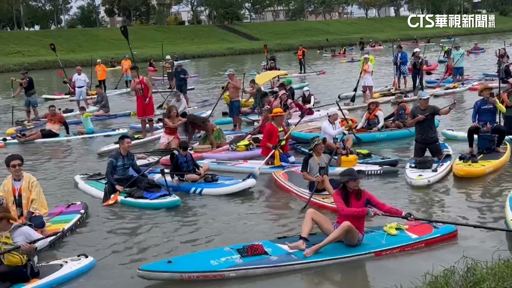 冬山河水域遊憩活動將解禁　玩家齊聚慶祝