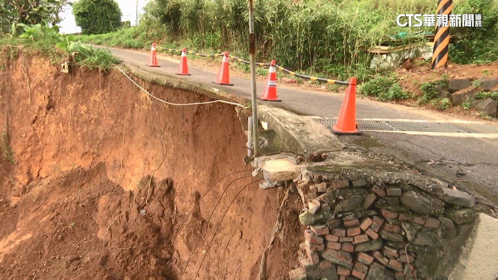 山陀兒致石門小坑路大坍方未修復　公所：修補需5個月