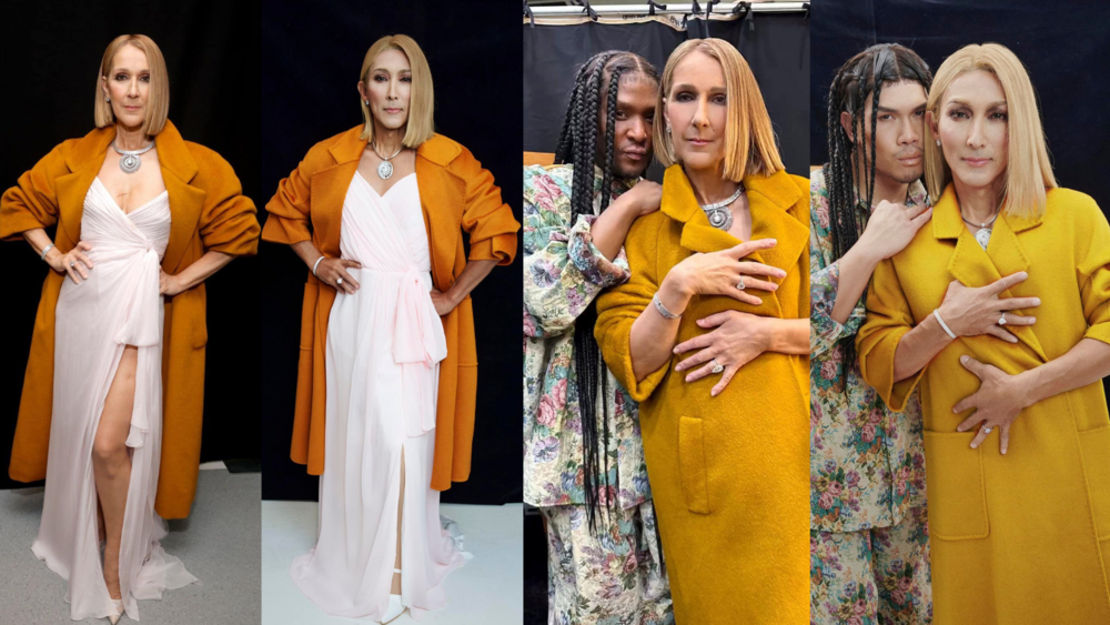 席琳「迪」翁驚豔全場　超神還原引造型師本尊轉發：OMG！