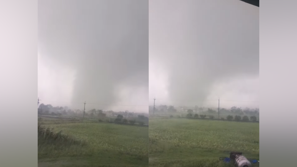 康芮颱風逼近　花蓮秀林鄉疑似出現龍捲風　氣象署回應