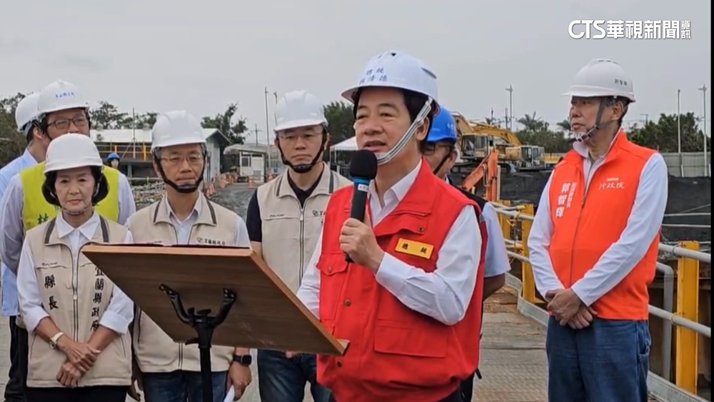 府院兵分3路勘災　總統赴宜蘭談治水預算