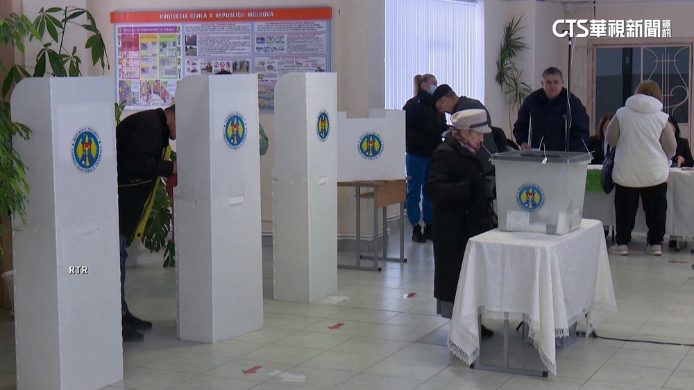 摩爾多瓦總統大選　親歐總統桑杜54.7%領先