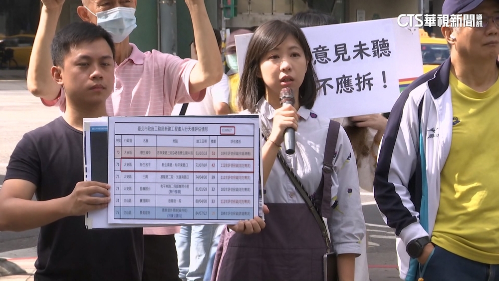 台北市和平新生天橋擬拆除　當地居民連署抗議