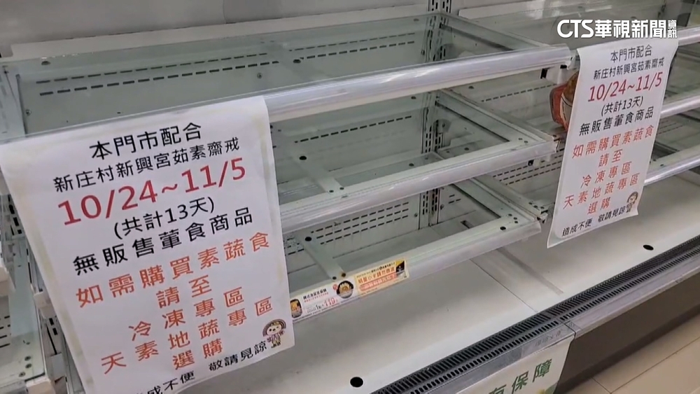 萬丹迎建醮全村吃素13天　超商.早餐店僅賣素餐