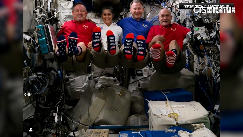 不在地球也能投！　美太空人「加密選票」選總統