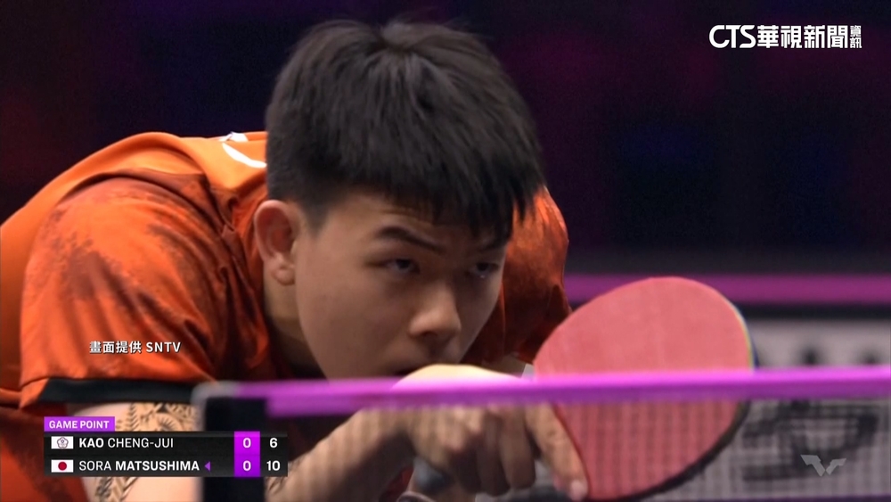 「柚子同學」高承睿不敵日小將　「孤軍奮戰」球迷心疼