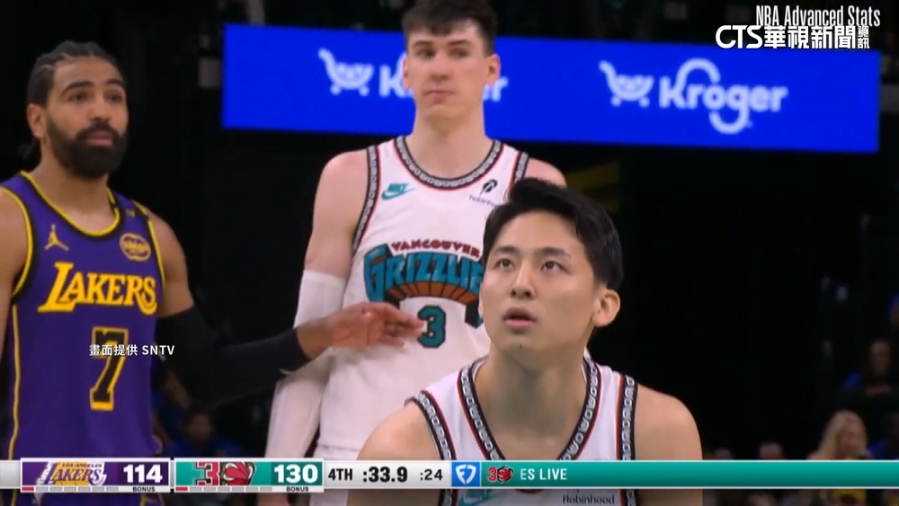 河村勇輝對決「詹皇之子」　NBA生涯得分開張