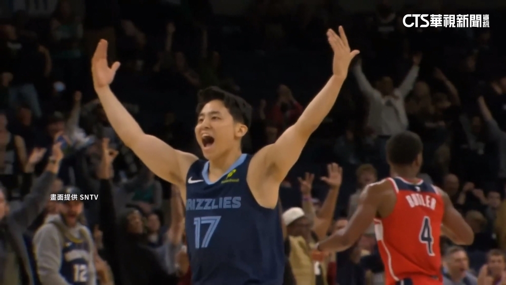 「最強172」河村勇輝3分球+妙傳　灰熊嗨翻