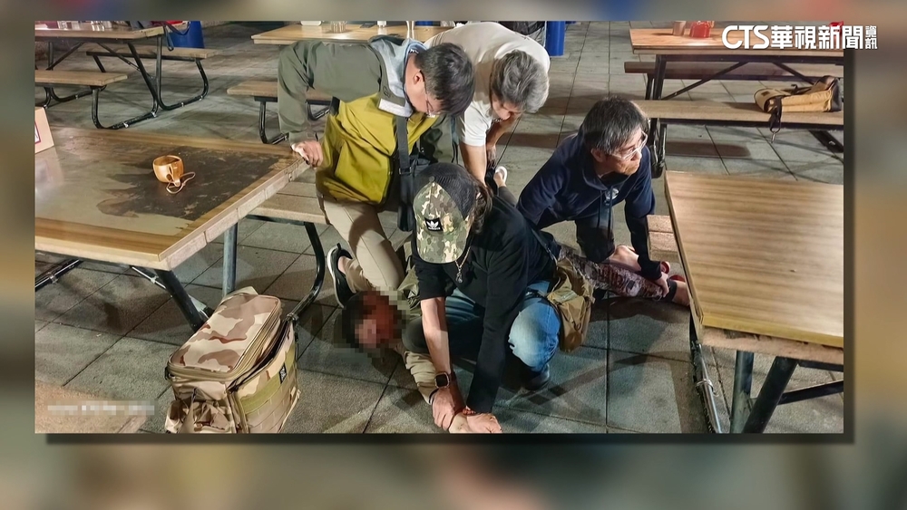 陌生男亂入露營聚會借手機　遭拒憤持利器攻擊