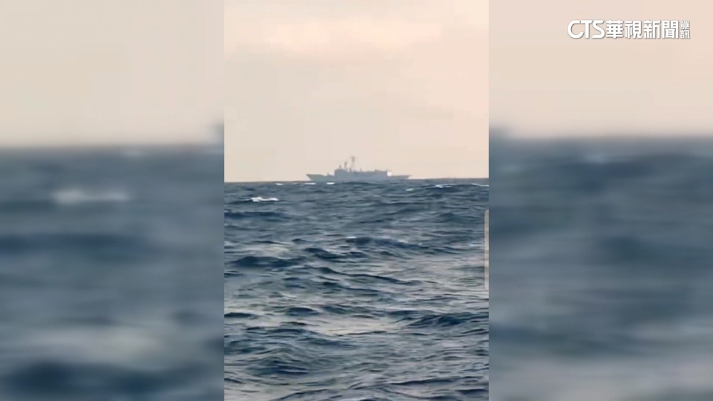 澎湖外海中國軍艦與我方軍艦對峙　漁民全程目擊