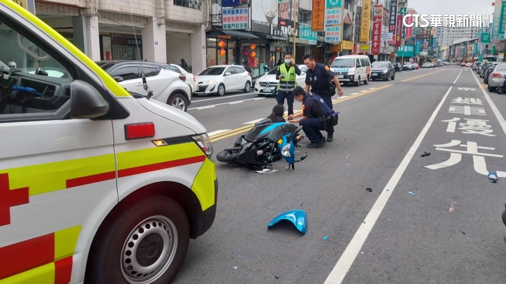 騎車遭逆向機車衝撞　母懷中男嬰重摔不治