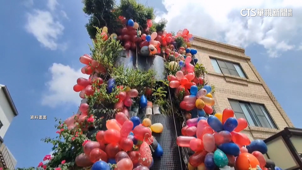 台中版「飛天氣球屋」　屋主病逝.家屬同意大掃除