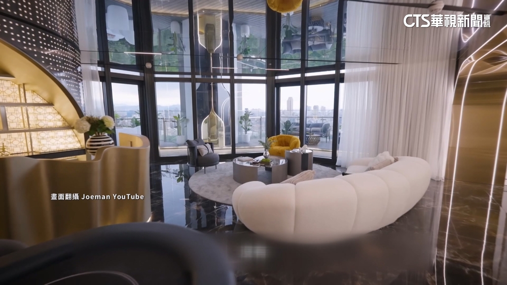 Joeman開箱北市最貴豪宅　「市價7億」屋主未滿40歲