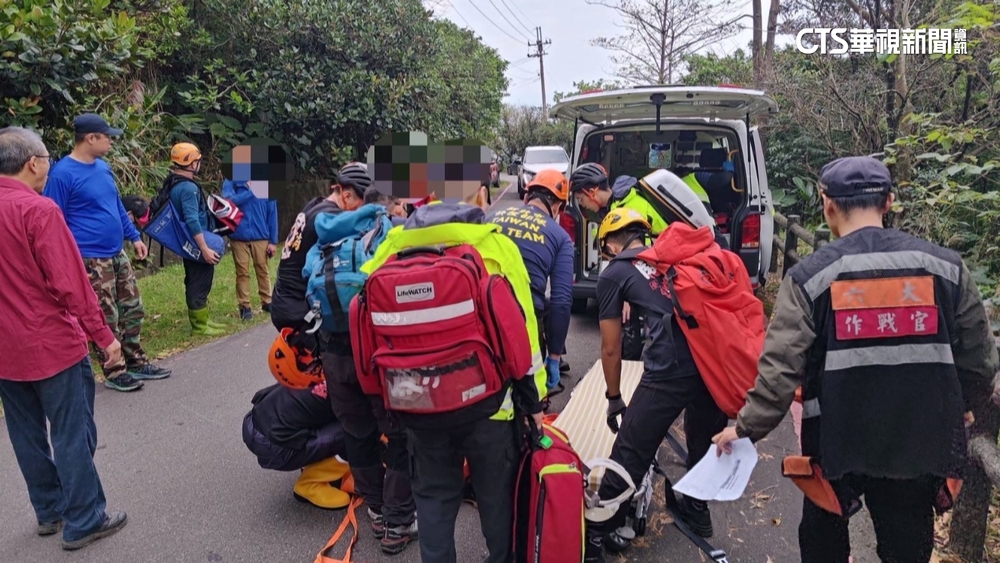 瑞芳山區落石砸傷4登山客　1女無呼吸心跳送醫